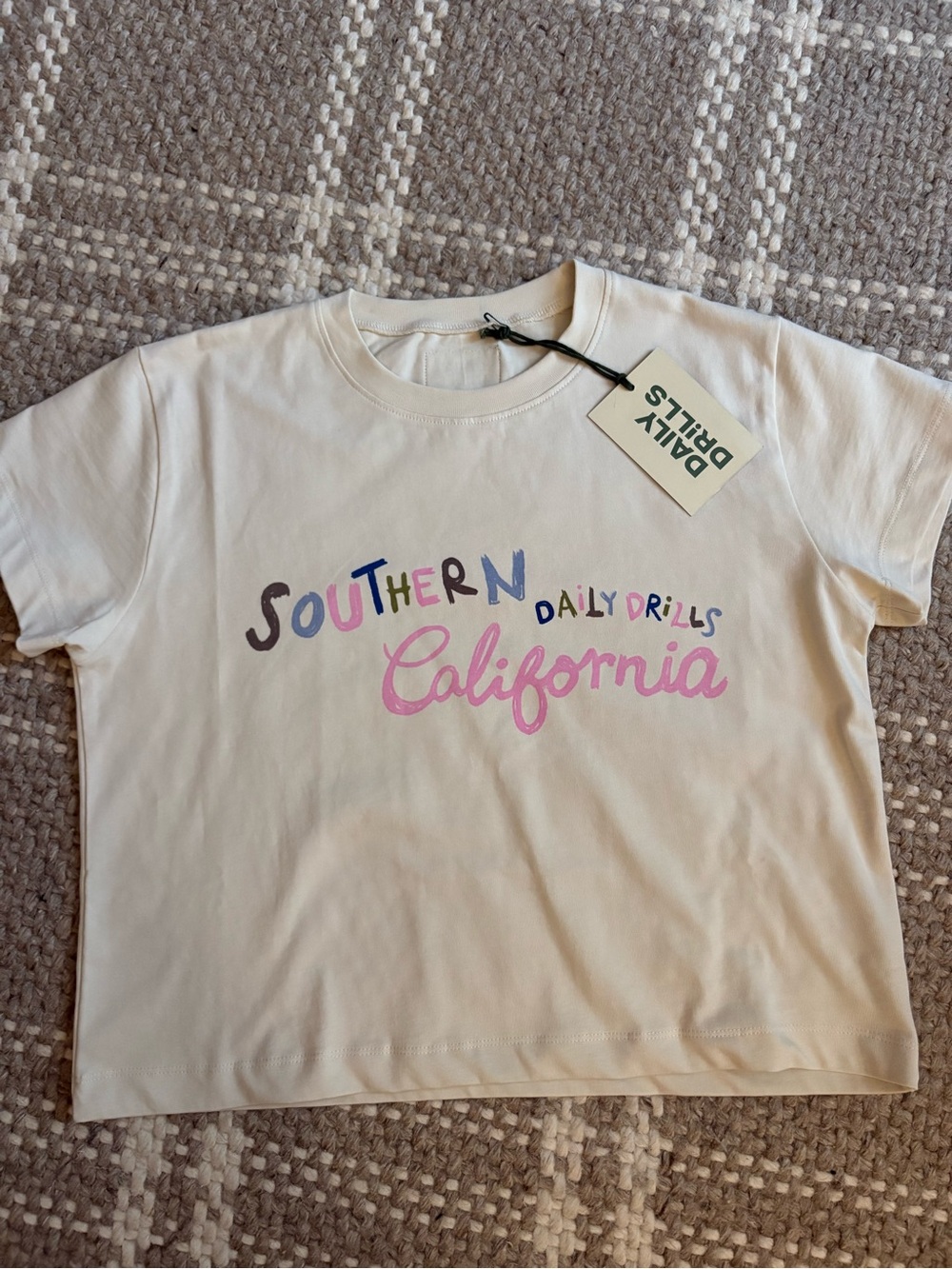 Daily drills boxy tee